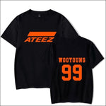 ATEEZ Short Sleeve T-Shirt - Black 8 / XXS - ATEEZ