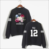 BIG BANG Flower Sweatshirt - Black 3 / S - BIG BANG