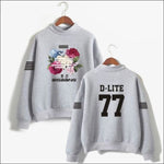 BIG BANG Flower Sweatshirt - Gray 4 / S - BIG BANG