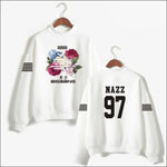 BIG BANG Flower Sweatshirt - White 1 / S - BIG BANG