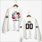 BIG BANG Flower Sweatshirt - White 2 / S - BIG BANG