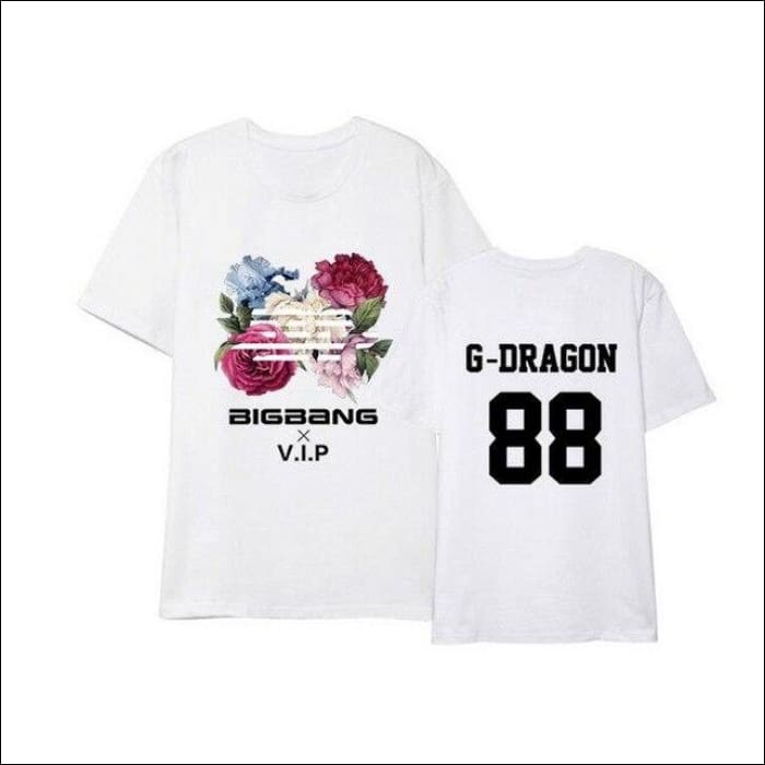 G dragon flower on sale shirt