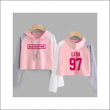 BLACKPINK Women Cropped Hoodie - KPOP Zone