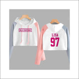 BLACKPINK Women Cropped Hoodie - KPOP Zone