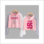 BLACKPINK Women Cropped Hoodie - KPOP Zone