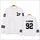 Block B Jumper/Sweatshirt striped - KPOP Zone