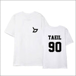 Block B Logotype Printed T-Shirt - TAEIL 1 / S - Block B