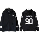 Block B Unisex Hoodies with Zipper - KPOP Zone