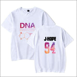 BTS ’DNA’ T-Shirt - white3 / L - BTS