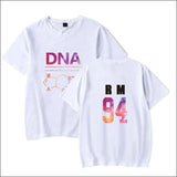 BTS ’DNA’ T-Shirt - white5 / L - BTS