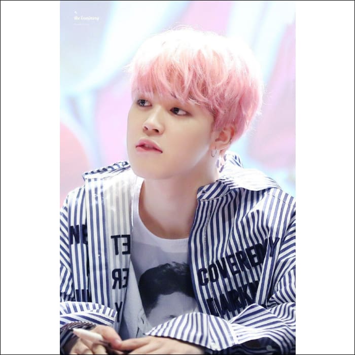 BTS - Jimin Striped Shirt - BTS