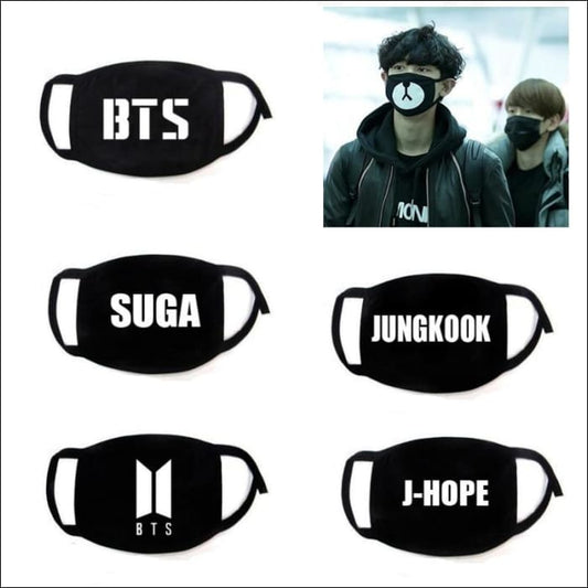 BTS Mouth Mask - KPOP Zone