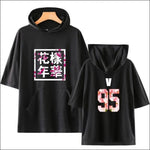 BTS Short Sleeve Hoodie - BTS