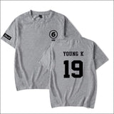 DAY6 ’Sunrise’ T-Shirt with name - gray / 4XL - DAY6