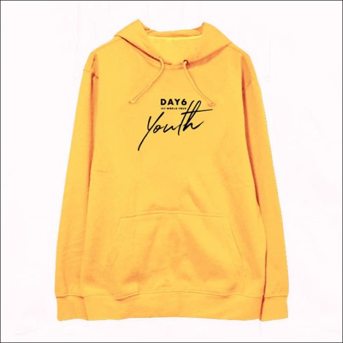 DAY6 ’Youth’ Hoodie - Thin Yellow / L - DAY6