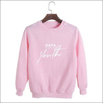 DAY6 ’Youth’ Jumper/Sweatshirt - Pink / XXL - DAY6