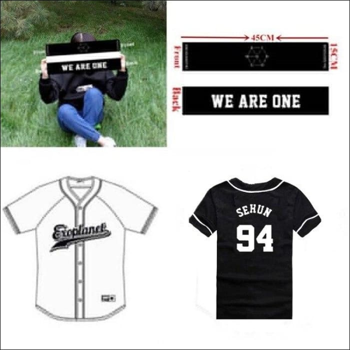 KPOP Zone - EXO Baseball Jacket