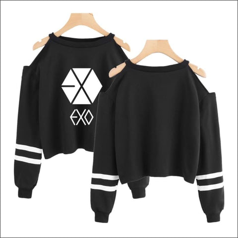 EXO Long Sleeve Crop Top - EXO