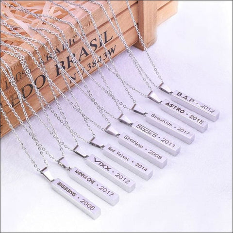 Favourite Group Necklace - KPOP Zone