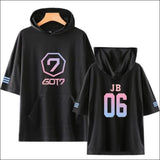 GOT7 Light Hoodie - black / XXS - GOT7