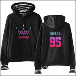 MAMAMOO 2 Piece Fleece/Hoodie Pullover - black 3 / L - MAMAMOO