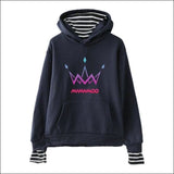 MAMAMOO 2 Piece Fleece/Hoodie Pullover - navy 4 / L - MAMAMOO