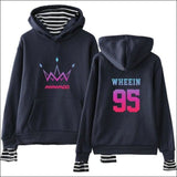 MAMAMOO 2 Piece Fleece/Hoodie Pullover - navy 2 / L - MAMAMOO