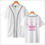 MAMAMOO Baseball Varsity Shirt - White 1 / XXXL - MAMAMOO