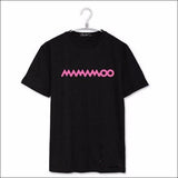 MAMAMOO Black T-Shirt Short Sleeve - Black / L - MAMAMOO