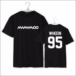 MAMAMOO Black T-Shirt Short Sleeve - WHEEIN / L - MAMAMOO