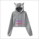 MAMAMOO Cat Ears Hoodie - gray 4 / L - MAMAMOO