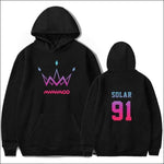 MAMAMOO Long Sleeve Hoodie - black / XXXL - MAMAMOO