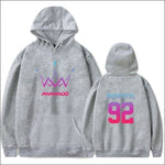 MAMAMOO Long Sleeve Hoodie - gray 1 / XXXL - MAMAMOO