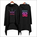 MAMAMOO Women Long Pullover Hoodie - BLACK 3 / XXXL - MAMAMOO