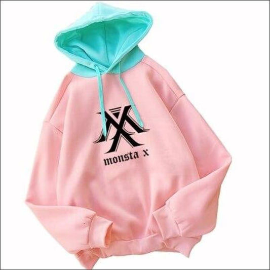 MONSTA X Korean Style Pullover Hoodie - KPOP Zone