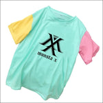 MONSTA X Patchwork Short T-Shirt - MONSTA X