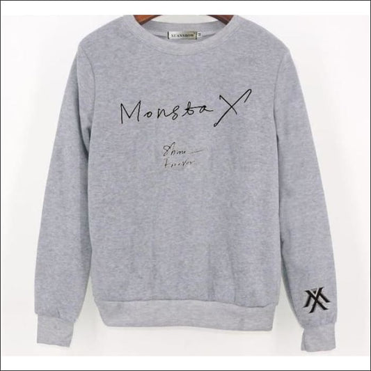 MONSTA X SHINE FOREVER Printed Jumper - KPOP Zone