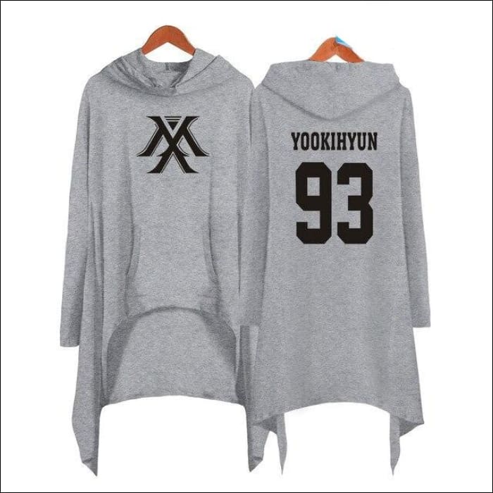 MONSTA X Women long Pullover Hoodie - KPOP Zone