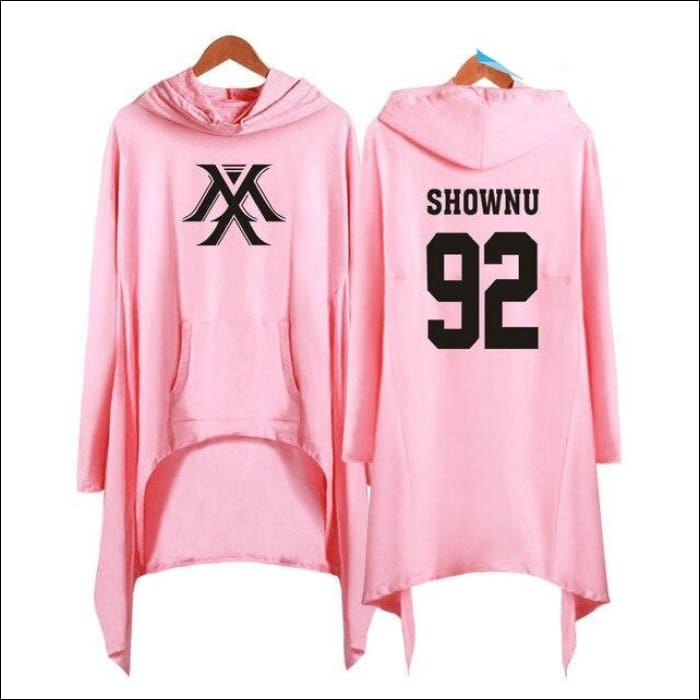 MONSTA X Women long Pullover Hoodie - KPOP Zone