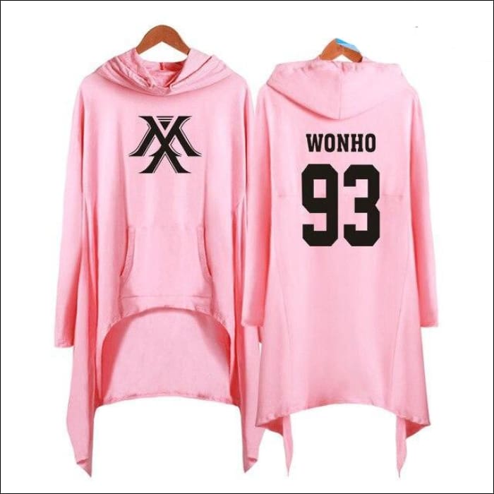 MONSTA X Women long Pullover Hoodie - KPOP Zone