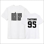 NCT 127 Plain T-Shirt (Black/White) - 11 / S - NCT 127