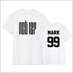 NCT 127 Plain T-Shirt (Black/White) - 12 / S - NCT 127