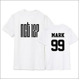 NCT 127 Plain T-Shirt (Black/White) - 12 / S - NCT 127