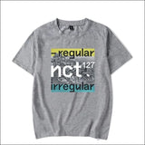 NCT 127 ’regular_irregular’ T-Shirt - Gray / 4XL - NCT 127