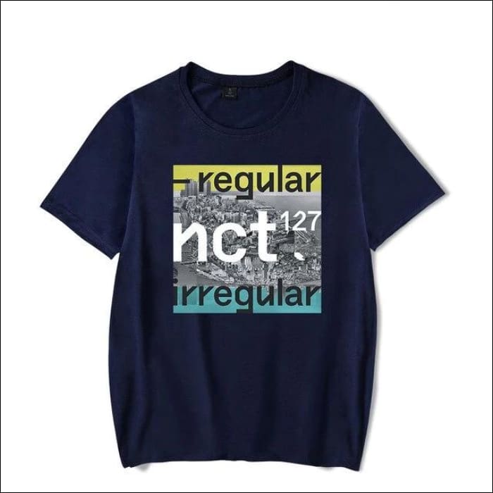 NCT 127 ’regular_irregular’ T-Shirt - Navy / 4XL - NCT 127