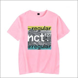 NCT 127 ’regular_irregular’ T-Shirt - Pink / 4XL - NCT 127