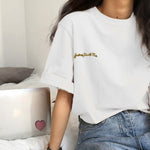 Icon Folded Sleeve Long Cotton T-Shirt