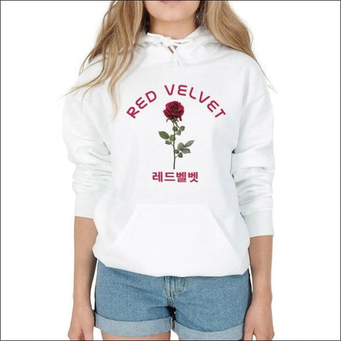 Red Velvet ’Rose’ Hoodie - Red Velvet