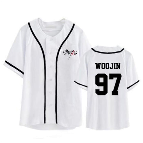 StrayKids BASEBALL VARSITY SHIRT - StrayKids