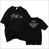 StrayKids T-Shirt (White/Black/Light Blue/Yellow/ Pink) - 5 / S - StrayKids